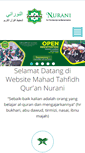 Mobile Screenshot of nuranitahfidh.com